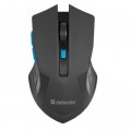 Defender Мишка Defender Accura MM-275 Black-Blue (52275)