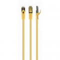 Cablexpert Патч-корд 10м S/FTP Cat 6A CU LSZH yellow Cablexpert (PP6A-LSZHCU-Y-10M)