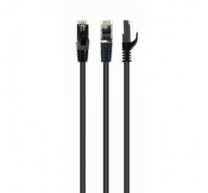 Cablexpert Патч-корд 10м S/FTP Cat 6A CU LSZH black Cablexpert (PP6A-LSZHCU-BK-10M)
