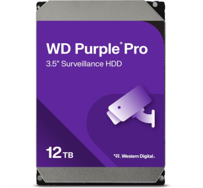 WD Жорсткий диск 3.5" 12TB WD (WD122PURP)