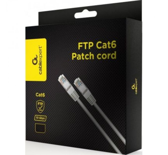 Cablexpert Патч-корд 5м FTP cat 6 CCA gray Cablexpert (PPB6-5M)