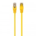 Cablexpert Патч-корд 0.25м FTP cat.6 CCA yellow Cablexpert (PP6-0.25M/Y)