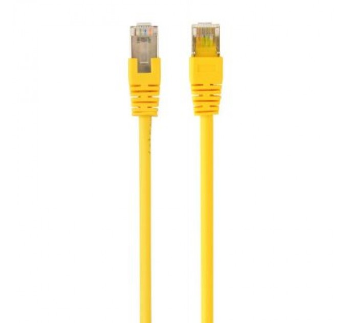 Cablexpert Патч-корд 0.25м FTP cat.6 CCA yellow Cablexpert (PP6-0.25M/Y)