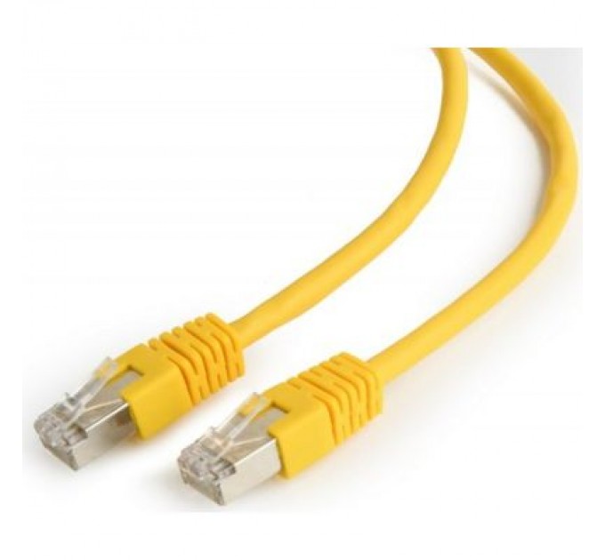 Cablexpert Патч-корд 0.25м FTP cat.6 CCA yellow Cablexpert (PP6-0.25M/Y)