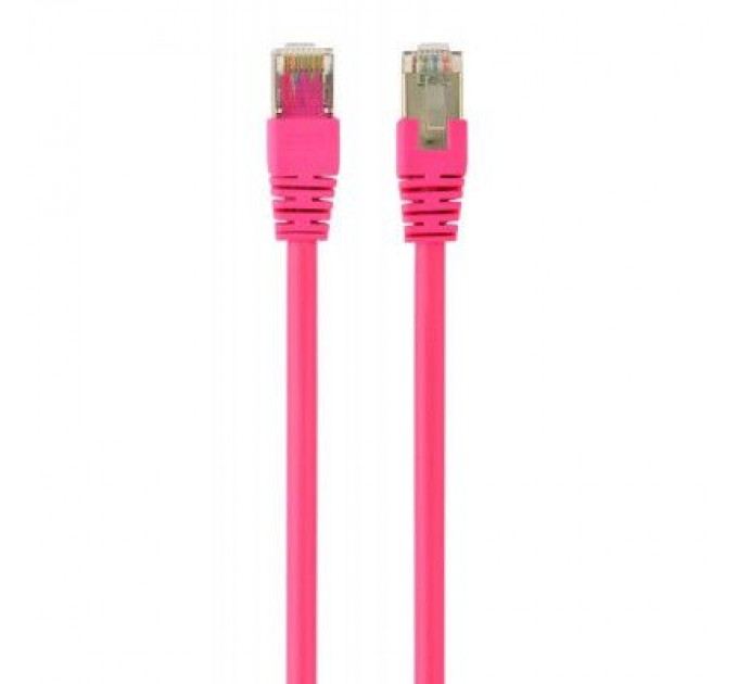 Cablexpert Патч-корд 0.25м FTP cat.6 CCA pink Cablexpert (PP6-0.25M/RO)