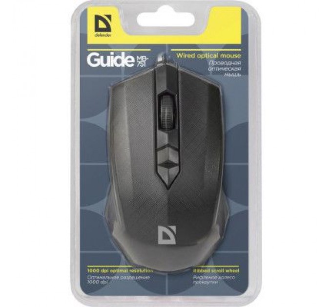 Defender Мишка Defender Guide MB-751 Black (52751)