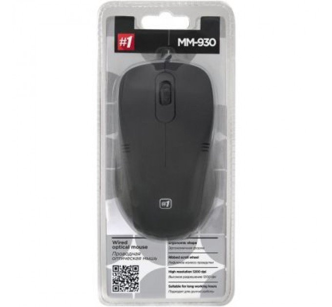 Defender Мишка Defender MM-930 Black (52930)