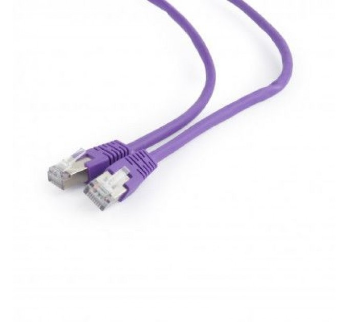 Cablexpert Патч-корд 0.5м FTP cat 6 CCA violet Cablexpert (PP6-0.5M/V)