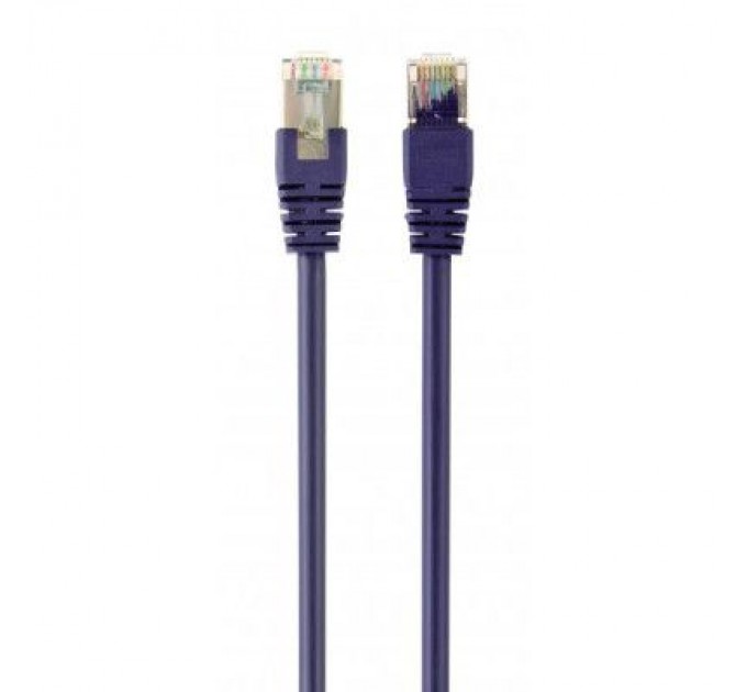 Cablexpert Патч-корд 0.5м FTP cat 6 CCA violet Cablexpert (PP6-0.5M/V)