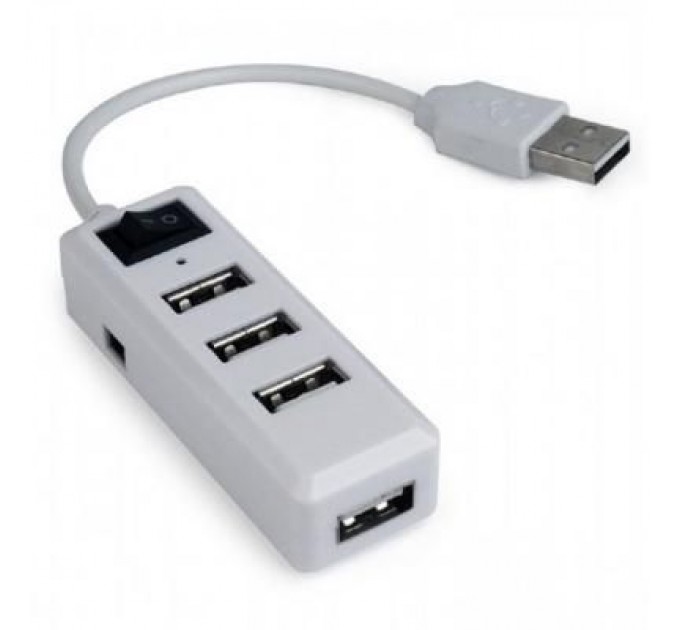 Gembird Концентратор 4 port USB 2.0 Gembird (UHB-U2P4-21)