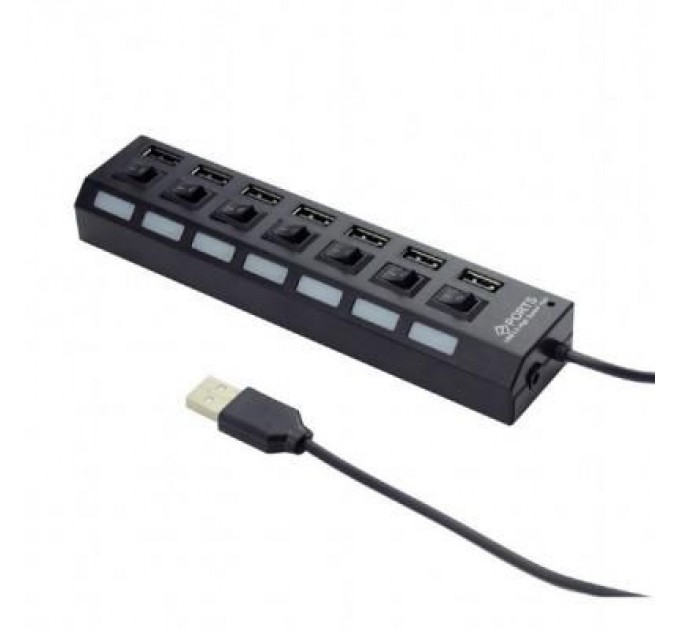 Gembird Концентратор 7 port USB 2.0 Gembird (UHB-U2P7-03)