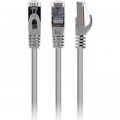 Cablexpert Патч-корд 2м S/FTP Cat 6A CU LSZH grey Cablexpert (PP6A-LSZHCU-2M)