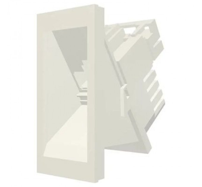 Molex Модуль Keystone RJ45 STP кат. 5е, 22.5х45, кутовий, white Molex (16.1C.011.D0035)