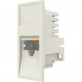 Molex Модуль Keystone RJ45 STP кат. 5е, 25х50, white Molex (17.1C.011.D0015)