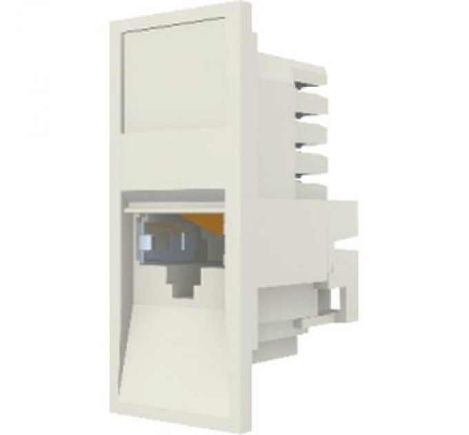 Molex Модуль Keystone RJ45 STP кат. 5е, 25х50, white Molex (17.1C.011.D0015)