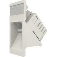 Модуль Keystone RJ45 UTP кат. 5е, 25х50, кутовий, white Molex (17.1B.011.D0052)