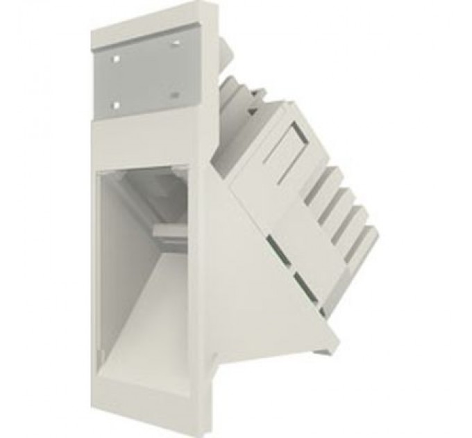 Molex Модуль Keystone RJ45 UTP кат. 5е, 25х50, кутовий, white Molex (17.1B.011.D0052)