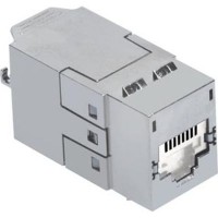 Модуль Keystone RJ45 STP кат. 6a, DG+, white Molex (KSJ-00062-02)