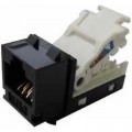 Molex Модуль Keystone RJ45 UTP кат. 6, безінструментальний, black Molex (KSJ-00087-04)
