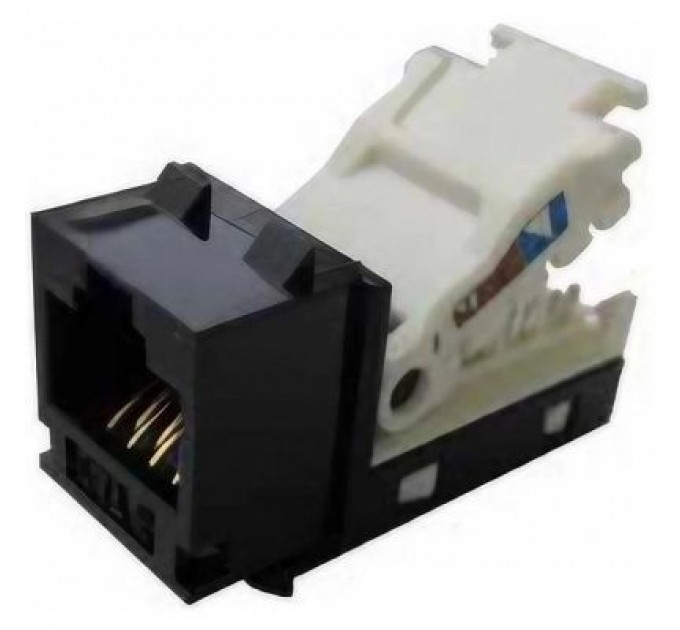 Molex Модуль Keystone RJ45 UTP кат. 6, безінструментальний, black Molex (KSJ-00087-04)