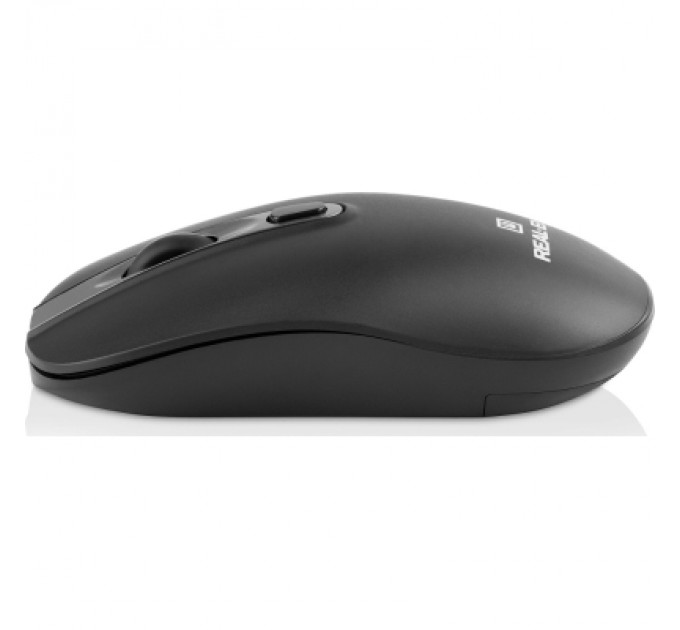 REAL-EL Мишка REAL-EL RM-350W Wireless Black/Gray (EL123200043)