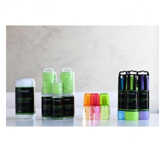 2E Спрей для очищення 2E 150ml Liquid для LED/LCD +Microfibre21см, Blue (2E-SK150BL)