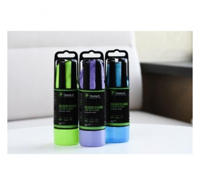 2E Спрей для очищення 2E 150ml Liquid для LED/LCD +Microfibre21см, Green (2E-SK150GR)