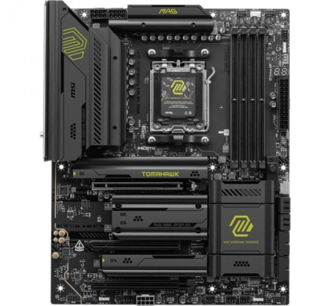 MSI Материнська плата MSI MAG X870E TOMAHAWK WIFI