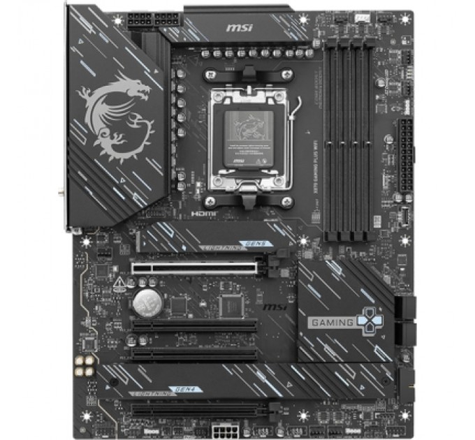 MSI Материнська плата MSI X870 GAMING PLUS WIFI
