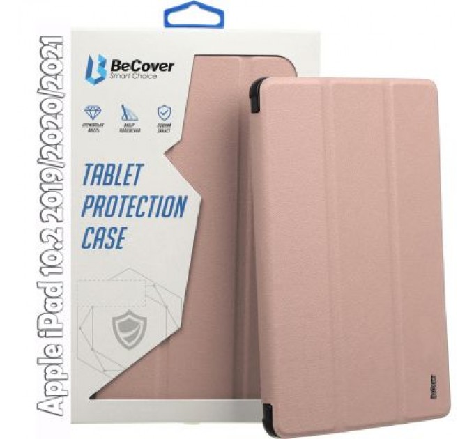 BeCover Чохол до планшета BeCover Smart Case для Apple iPad 10.2 2019/2020/2021 Rose Gold (704137)