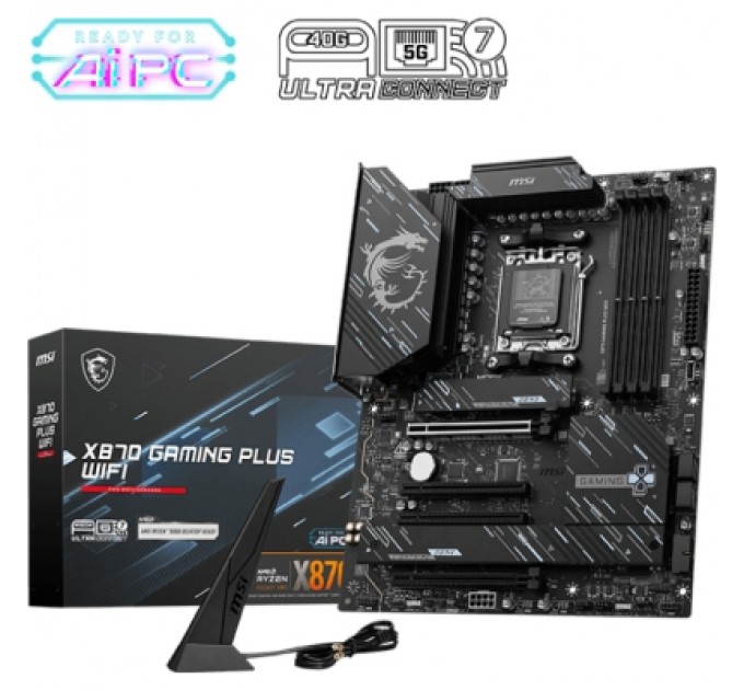 MSI Материнська плата MSI X870 GAMING PLUS WIFI