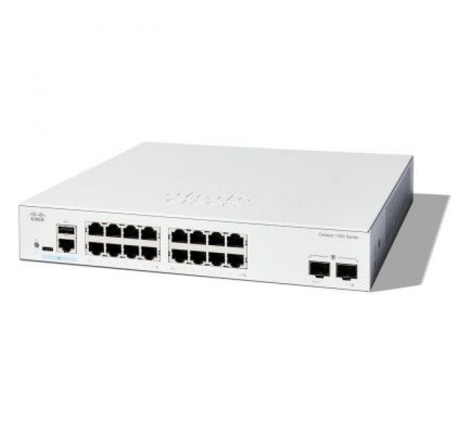 Cisco Комутатор мережевий Cisco C1200-16T-2G