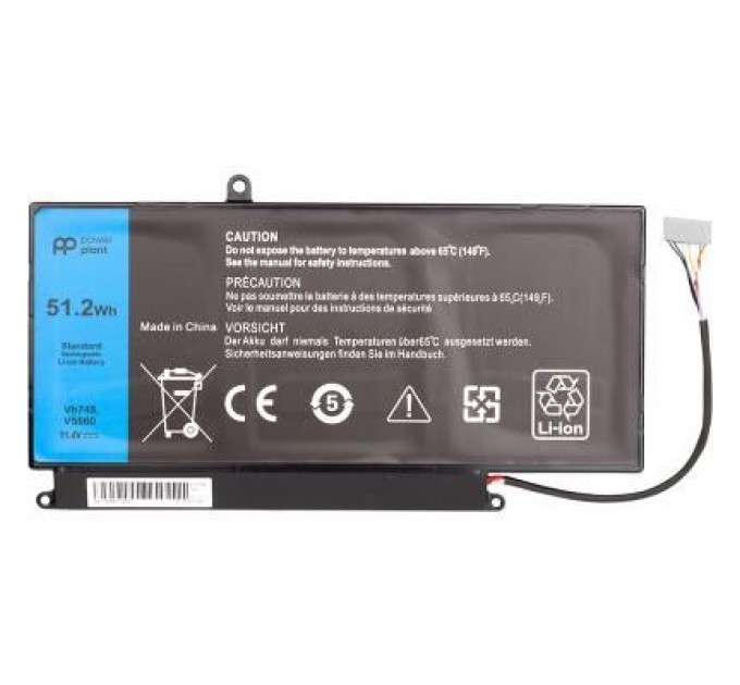 PowerPlant Акумулятор до ноутбука DELL Inspiron 14-5439 (VH748) 11.4V 51.2Wh PowerPlant (NB441099)