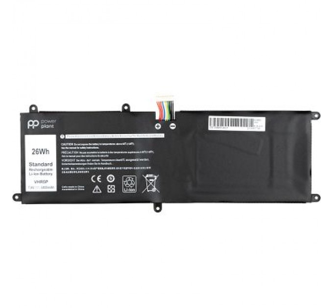 PowerPlant Акумулятор до ноутбука PowerPlant DELL Latitude 11 5175 (VHR5P) 7.6V 3400mAh (NB441136)