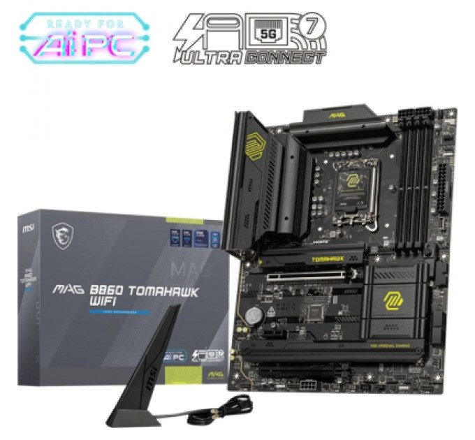 MSI Материнська плата MSI MAG B860 TOMAHAWK WIFI