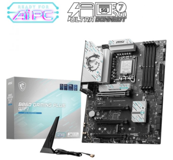 MSI Материнська плата MSI B860 GAMING PLUS WIFI