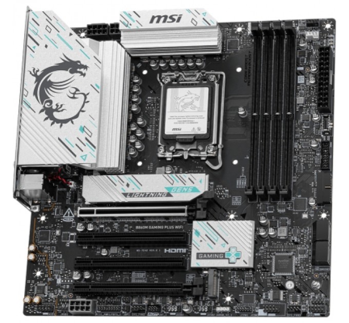 MSI Материнська плата MSI B860M GAMING PLUS WIFI