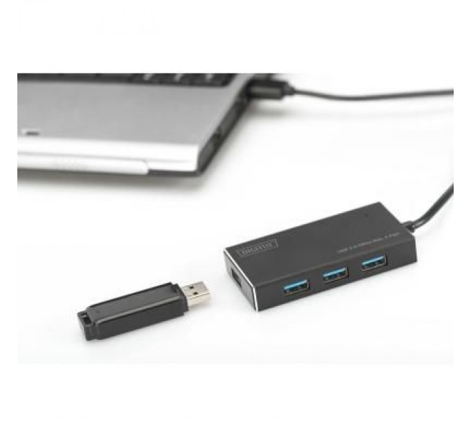 Digitus Концентратор Digitus USB 3.0 Hub, 4-port (DA-70240-1)