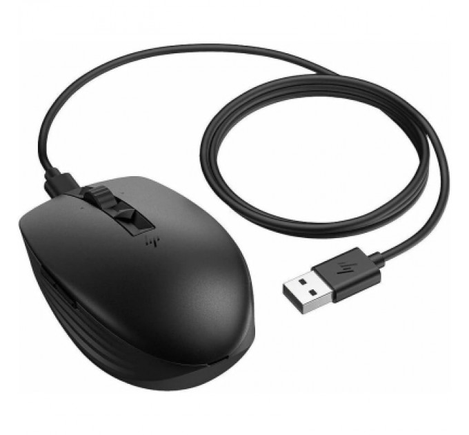 HP Мишка HP 710 Silent Rechargeable Wireless Black (6E6F2AA)