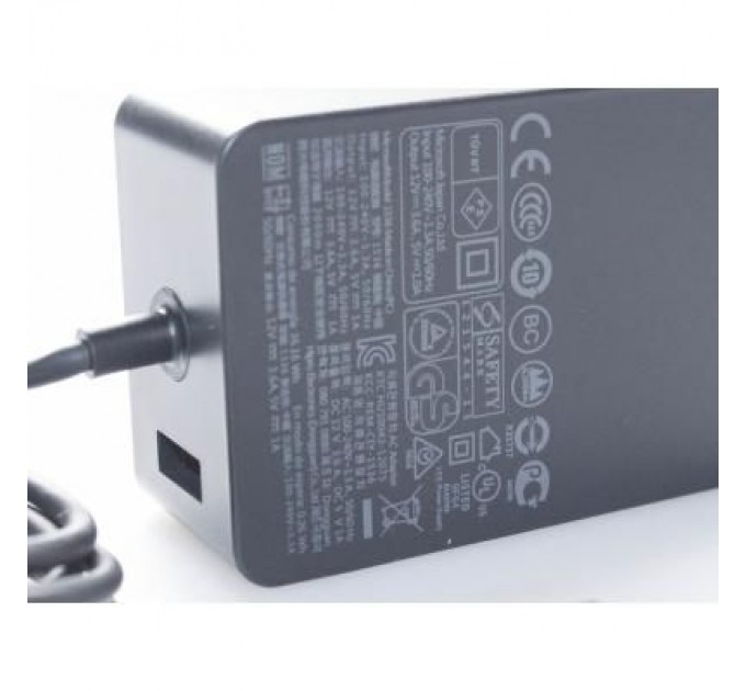 Microsoft Блок живлення до планшета Microsoft 43W 12В, 3.6А, разъем 5-pin special + USB (model 1536 / A40218)