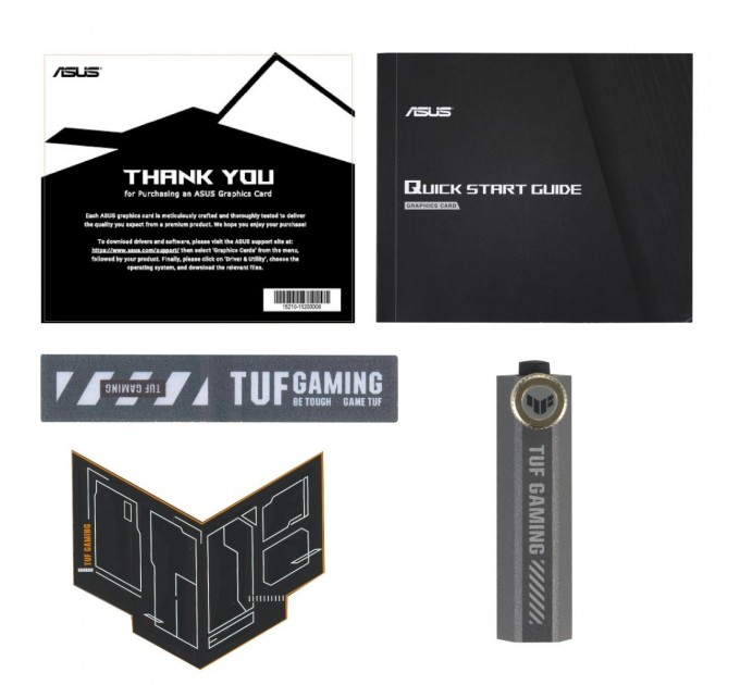 ASUS Відеокарта ASUS Radeon RX 9070 16Gb TUF OC GAMING (TUF-RX9070-O16G-GAMING)