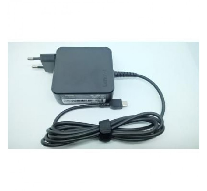 Lenovo Блок живлення до ноутбуку Lenovo 65W 20V/3.25A, 15V/3A, 9V/2A, 5V/2A, USB Type-С, wall mount (ADLX65CLGC2A / A40239)