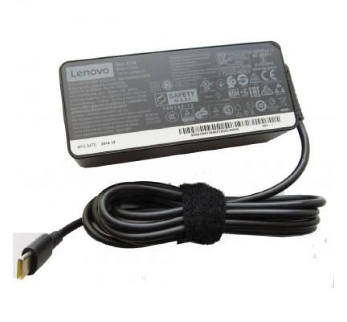 Lenovo Блок живлення до ноутбуку Lenovo 65W 20V, 3.25A + 15V, 3A + 9V, 2A + 5V, 2A, разъем USB Type- (ADLX65CLGC2A / A40263)