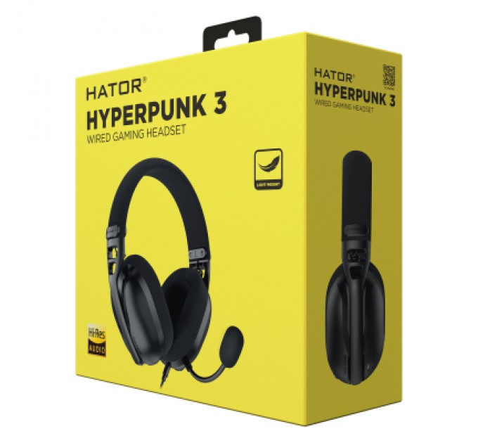 Hator Навушники Hator Hyреrpunk 3 Hi-Res Black (ESH01)
