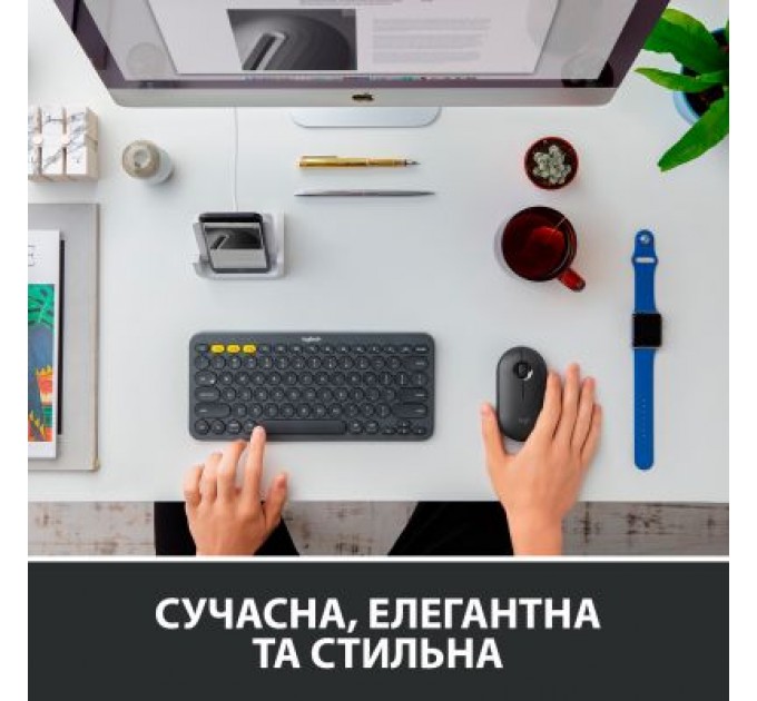 Logitech Мишка Logitech M350 Graphite (910-005718)