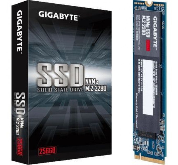 GIGABYTE Накопичувач SSD M.2 2280 256GB GIGABYTE (GP-GSM2NE3256GNTD)