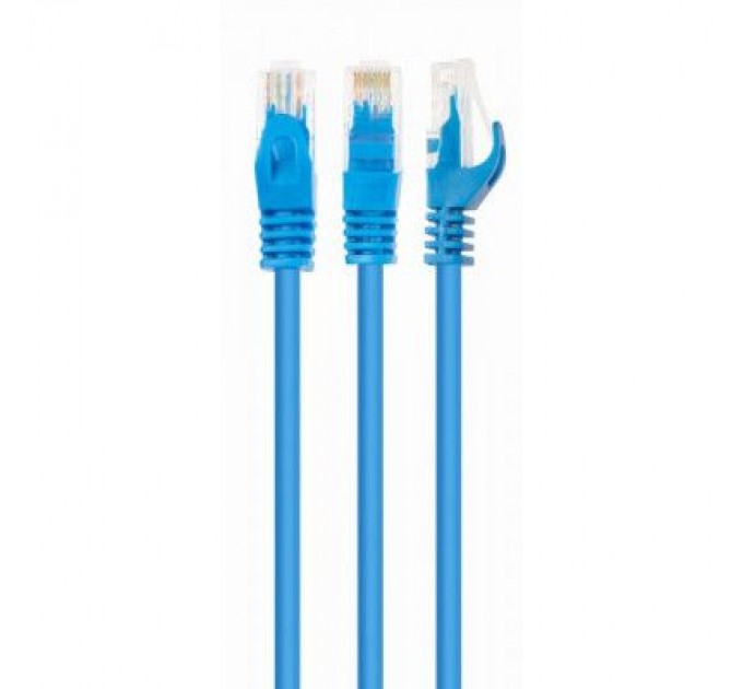 Cablexpert Патч-корд 1.5м UTP cat 6 CCA blue Cablexpert (PP6U-1.5M/B)
