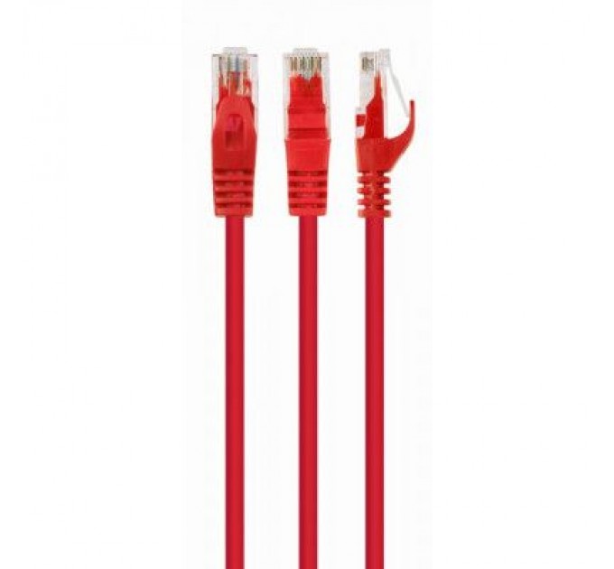 Cablexpert Патч-корд 1.5м UTP cat 6 CCA red Cablexpert (PP6U-1.5M/R)