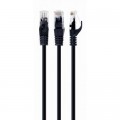 Cablexpert Патч-корд 1.5м UTP cat 6 CCA black Cablexpert (PP6U-1.5M/BK)