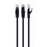 Патч-корд 1.5м UTP cat 6 CCA black Cablexpert (PP6U-1.5M/BK)